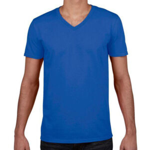 GN646 - T-Shirt Homme Col V 100% Coton