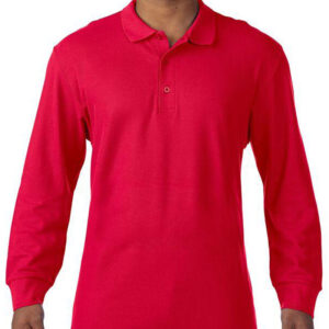 GN857 - Polo Manches Longues Hommes Premium Coton