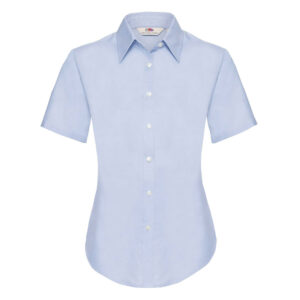 Chemise femme OXFORD manches courtes